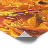 Ewige Equilibrium-Pferde-Zwillingsflame Kunst- Poster (Ecke)