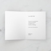 Ewige Erholung Gebetskarte Karte (Innenseite)