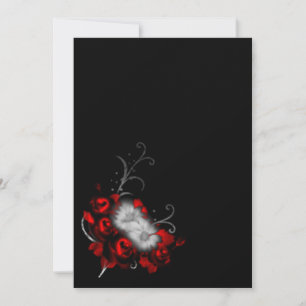 Ewige Erinnerungen Gothic Wedding Einladung