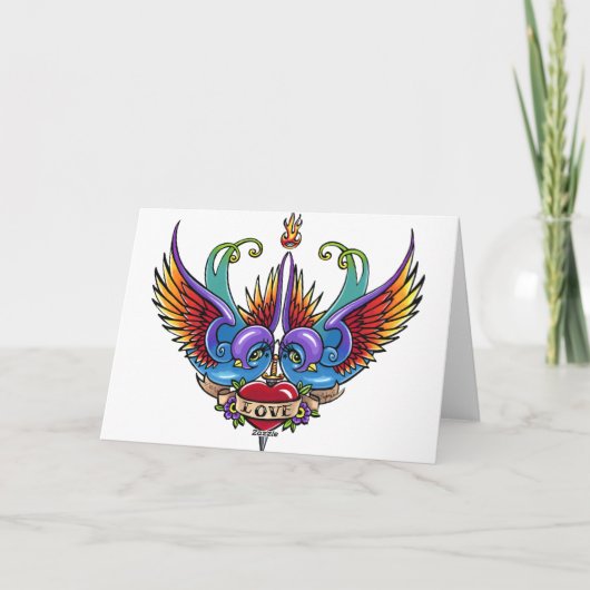 Ewige Feiertagskarte (Rückseite)