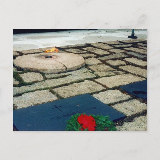 ewige Flamme des JFK Postkarte (Vorderseite)
