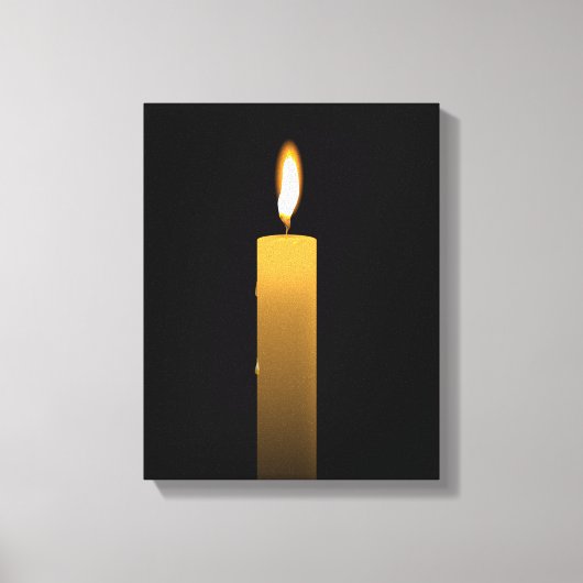Ewige Flamme Leinwanddruck (Vorderseite)