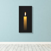 Ewige Flamme Leinwanddruck (Insitu (Holzboden))