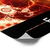 Ewige Flamme Poster (Ecke)