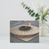 Ewige Flamme Postkarte (Stehend Vorderseite)