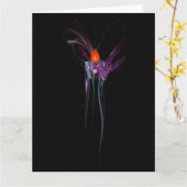 Ewige Flammenkarte Karte (Gelbe Blume)