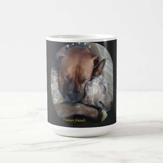 Ewige Freunde Kaffeetasse (Mittel)