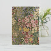 Ewige Frühlingsblüte Einladung (Stehend Vorderseite)