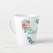 Ewige Frühlingsfarben und Blume Milchtasse (Linke Ecke)