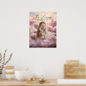 Ewige Garden Memorial Welcome Sign Poster (Küche)