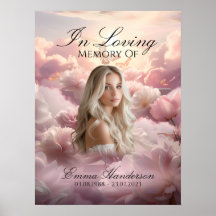 Ewige Garden Memorial Welcome Sign Poster