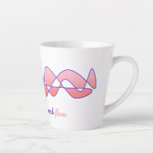 Ewige "Geh mit dem guten Fluss" Pink Indigo