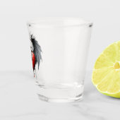 Ewige Gelübde unter Mitternachtsflügeln. Schnapsglas (Rechts)