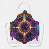 Ewige gotische Blüten Schürze (Vorderseite)