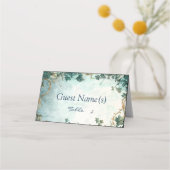 Ewige Grace Fantasy Wedding Platzkarte (Vorderseite)