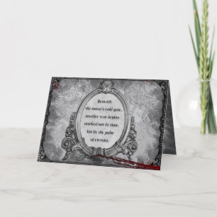 Ewige Grüße Dankeskarte