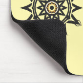 Ewige Harmonie Mandala — Göttliche Geometrie in Go Mousepad (Ecke)