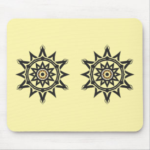 Ewige Harmonie Mandala — Göttliche Geometrie in Go Mousepad