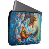 Ewige Harmonie: Segen des Drachen Laptopschutzhülle (Vorne Rechts)