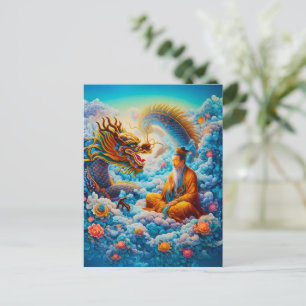 Ewige Harmonie: Segen des Drachen Postkarte