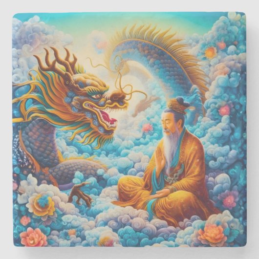 Ewige Harmonie: Segen des Drachen Steinuntersetzer (Vorderseite)