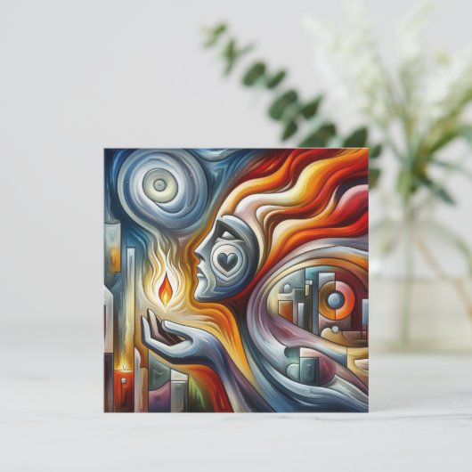 Ewige Hoffnung Karte (Stehend Vorderseite)