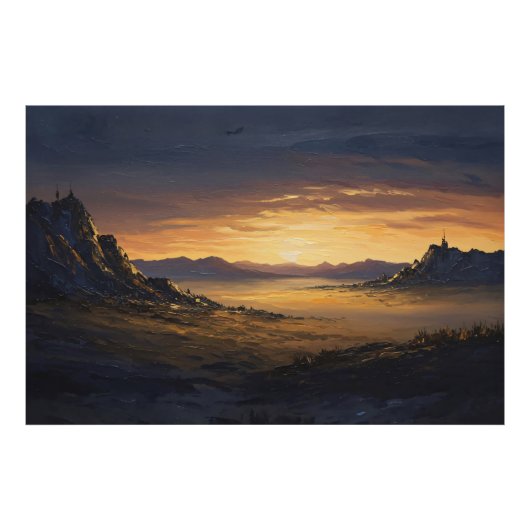Ewige Horizonte Fotodruck (Vorne)