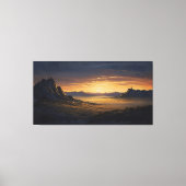 Ewige Horizonte Leinwanddruck (Vorderseite)
