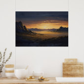 Ewige Horizonte Poster (Küche)