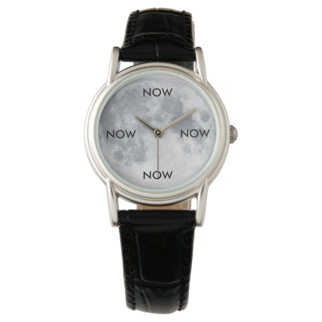 Ewige Jetzt Mond Uhr (Vorderseite)