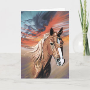 Ewige, Kaldero Horse Sympathie Karte
