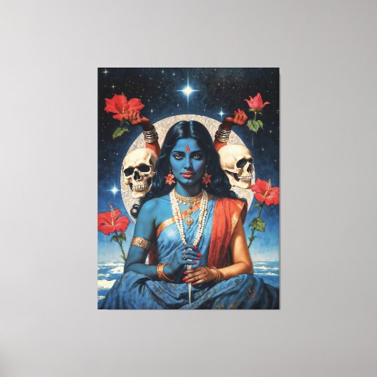 Ewige Kali Leinwanddruck (Vorderseite)