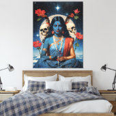Ewige Kali Leinwanddruck (Insitu (Schlafzimmer))