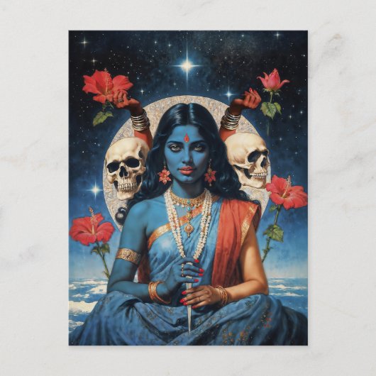 Ewige Kali Postkarte (Vorderseite)