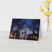 ewige Karte des Feiertags (Gelbe Blume)