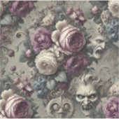Ewige Konflikte – Gothic Victorian Aufkleber (Vorderseite)