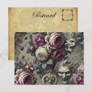 Ewige Konflikte – Gothic Victorian Feiertagspostkarte