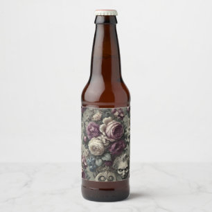Ewige Konflikte - gotische Viktorianische Bierflaschenetikett