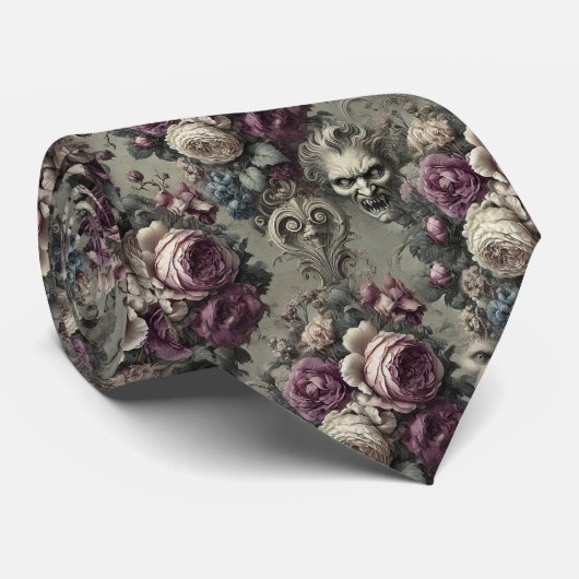 Ewige Konflikte - gotische Viktorianische Krawatte (Gerollt)