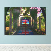 Ewige Leichte OsterCanvas drucken Leinwanddruck (Insitu (Holzboden))