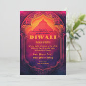 Ewige Lichteinladung Einladung (Stehend Vorderseite)