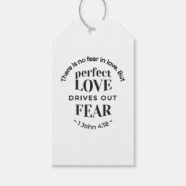 Ewige Liebe - 1 John 4:18 Biokunst Zitat Kunst Geschenkanhänger