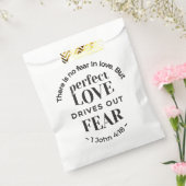 Ewige Liebe - 1 John 4:18 Biokunst Zitat Kunst Geschenktütchen (Versiegelt)