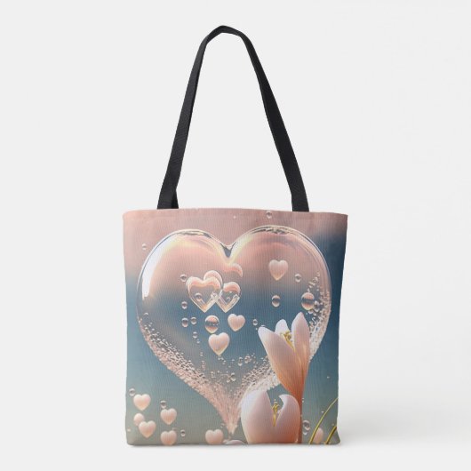 Ewige Liebe Bloom Tasche (Rückseite)