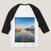 "Ewige Liebe: Der TajMahal" T-Shirt (AblageHinten)