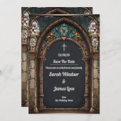 Ewige Liebe: Eine heilige Gewerkschaft Einladung (Vorne/Hinten)