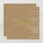 Ewige Liebe Einladung (Vorne/Hinten)