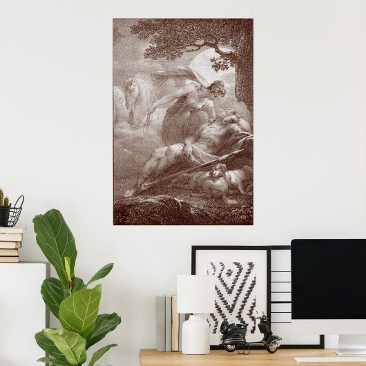 Ewige Liebe - Endymion Poster (Heimbüro)