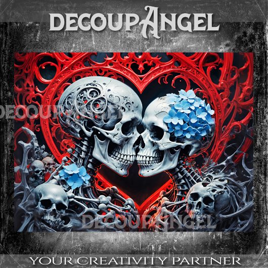 Ewige Liebe - Entkoppelung - Seidenpapier