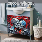 Ewige Liebe - Entkoppelung - Seidenpapier